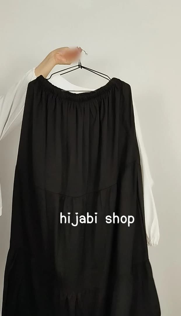 Jupe maxi skirt with gilet - Image 2